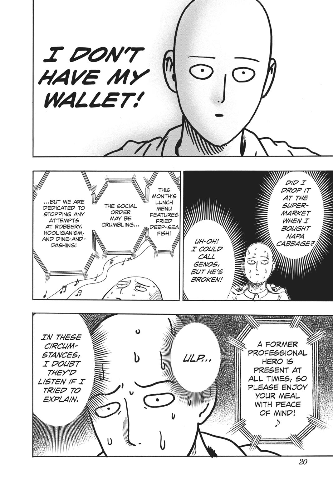 Read One Punch Man Manga Online
