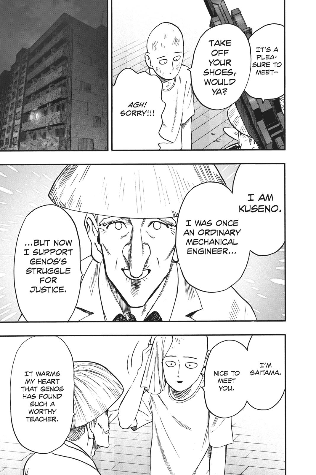 Read One Punch Man Manga Online