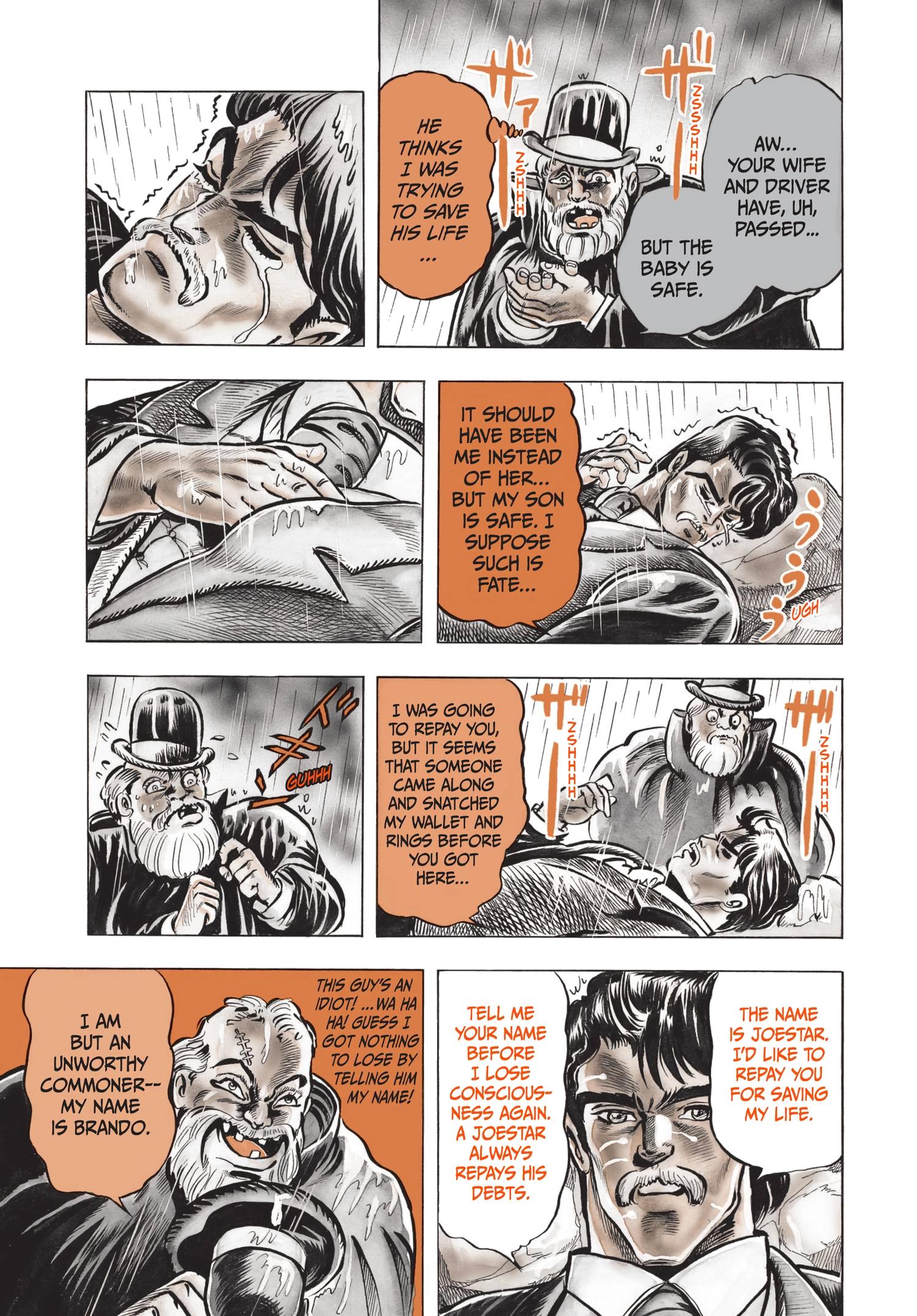 Read Phantom Blood Manga Online