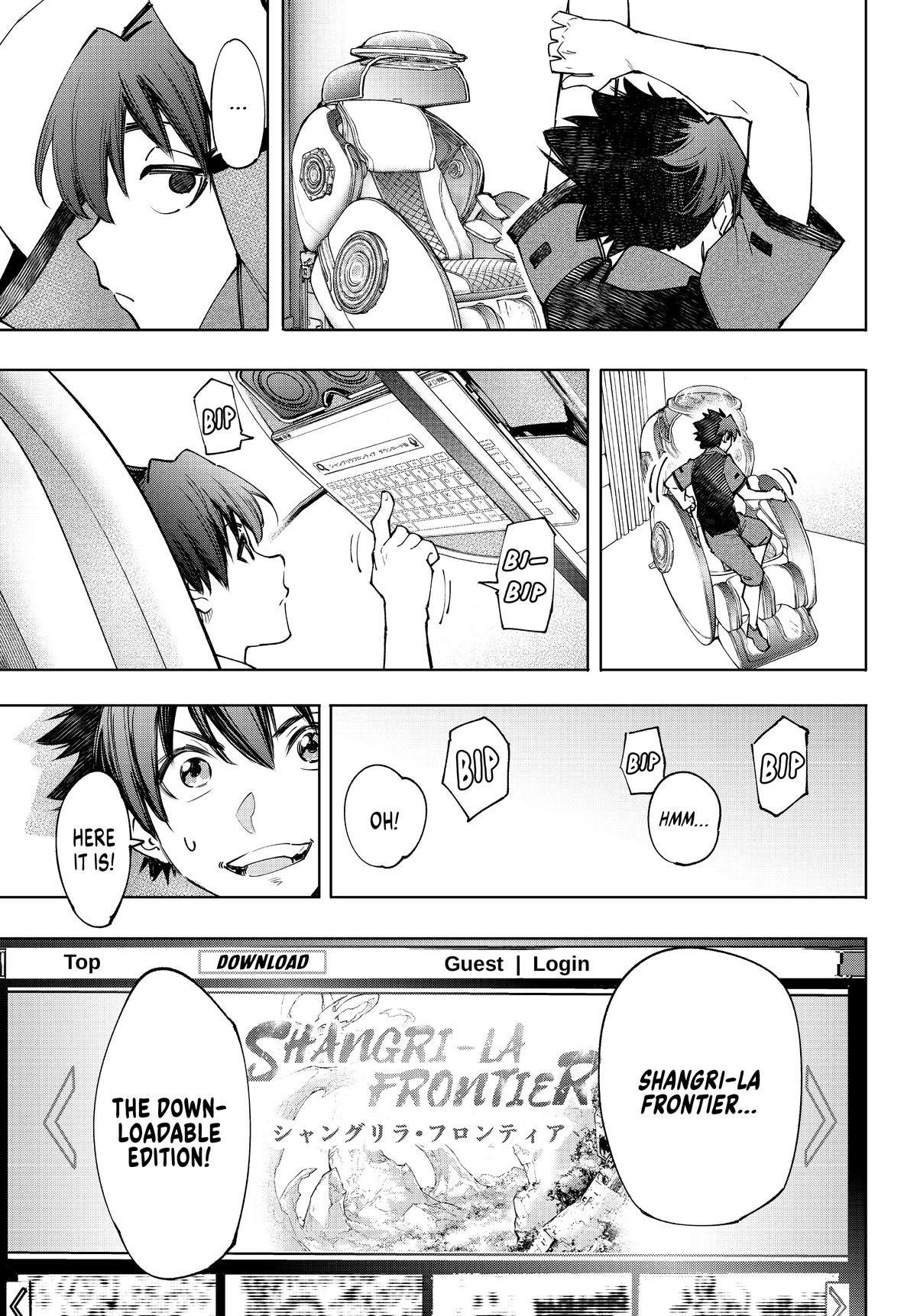 Read Shangri La Frontier Manga Online