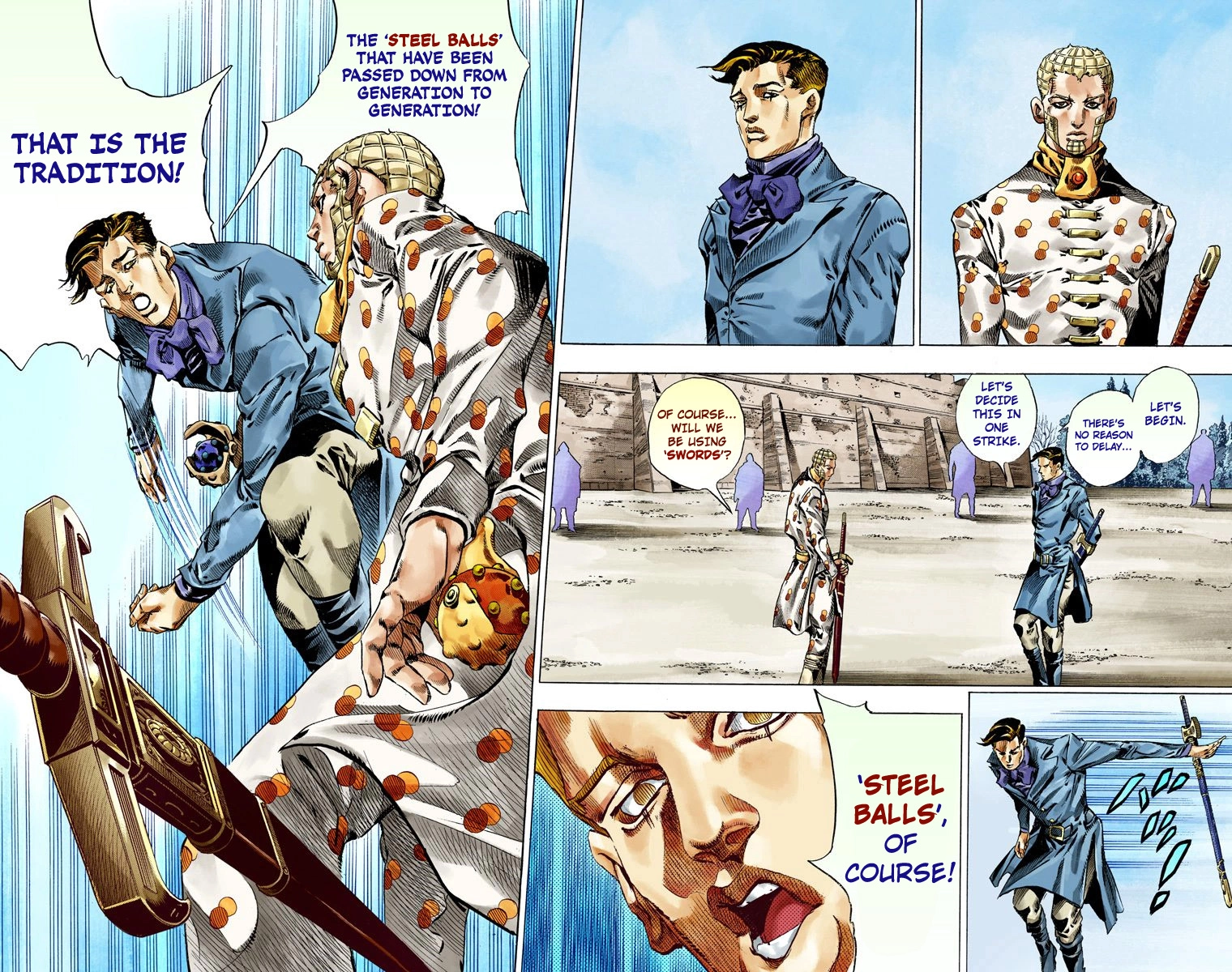 Read Steel Ball Run Manga Online
