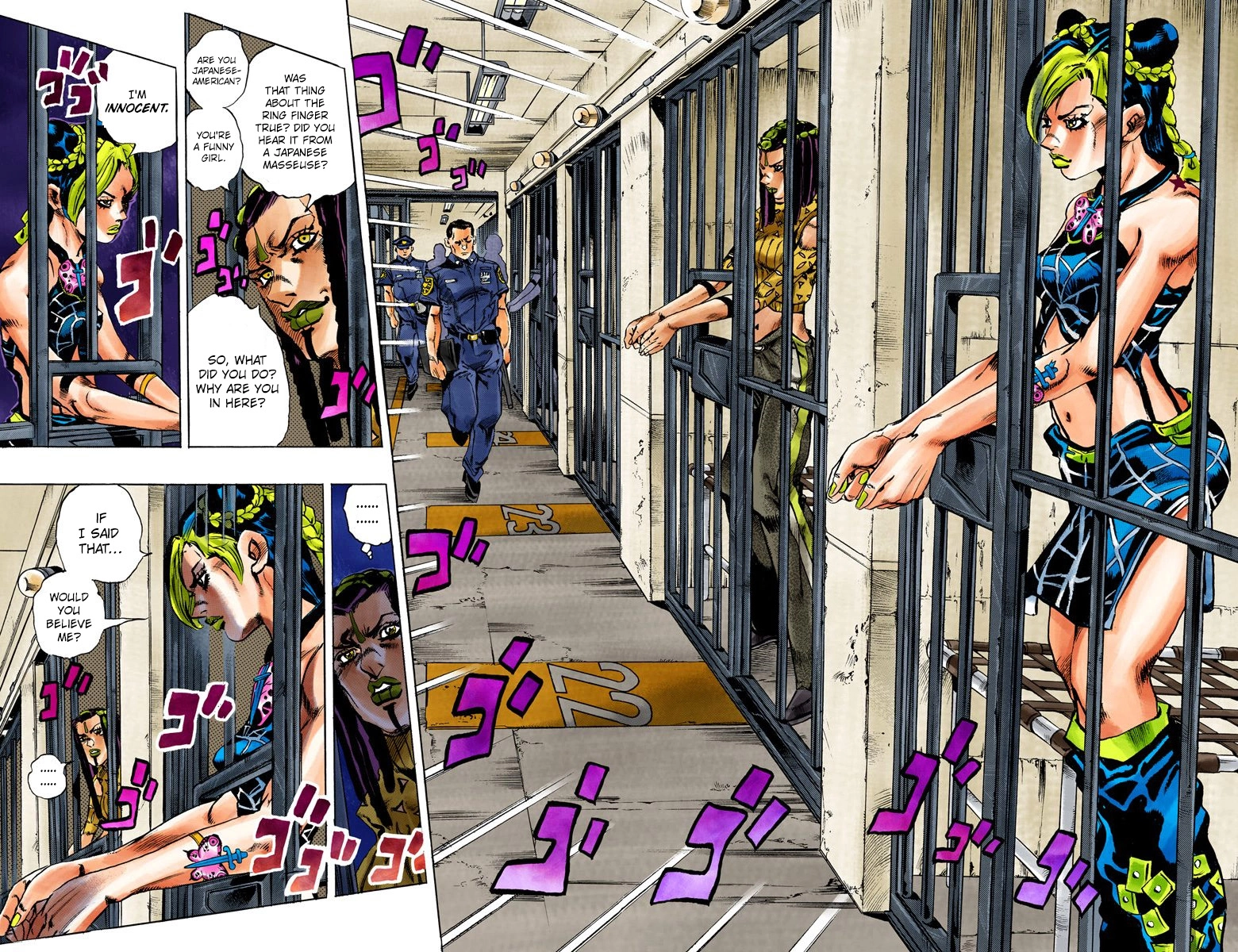 Read Stone Ocean Manga Online