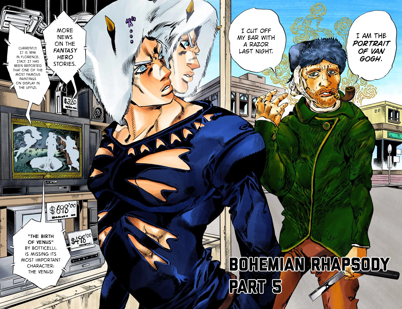 Read Stone Ocean Manga Online