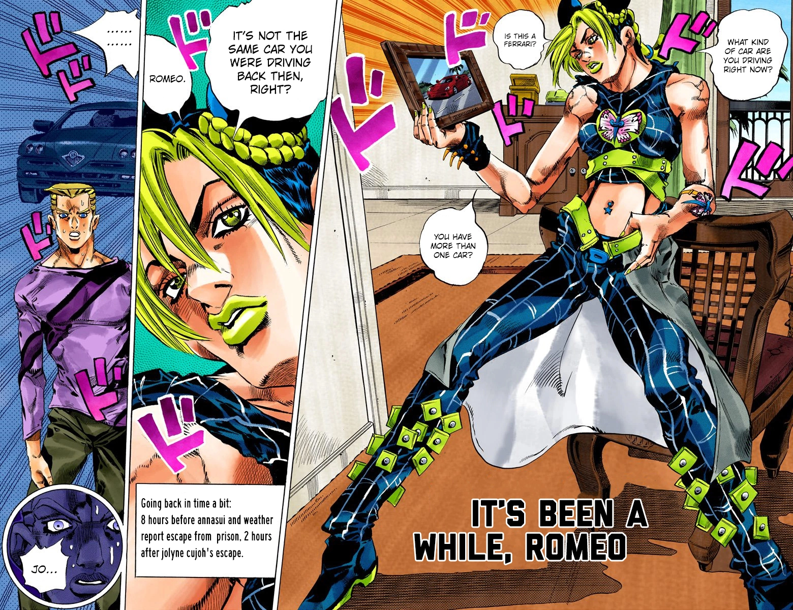 Read Stone Ocean Manga Online