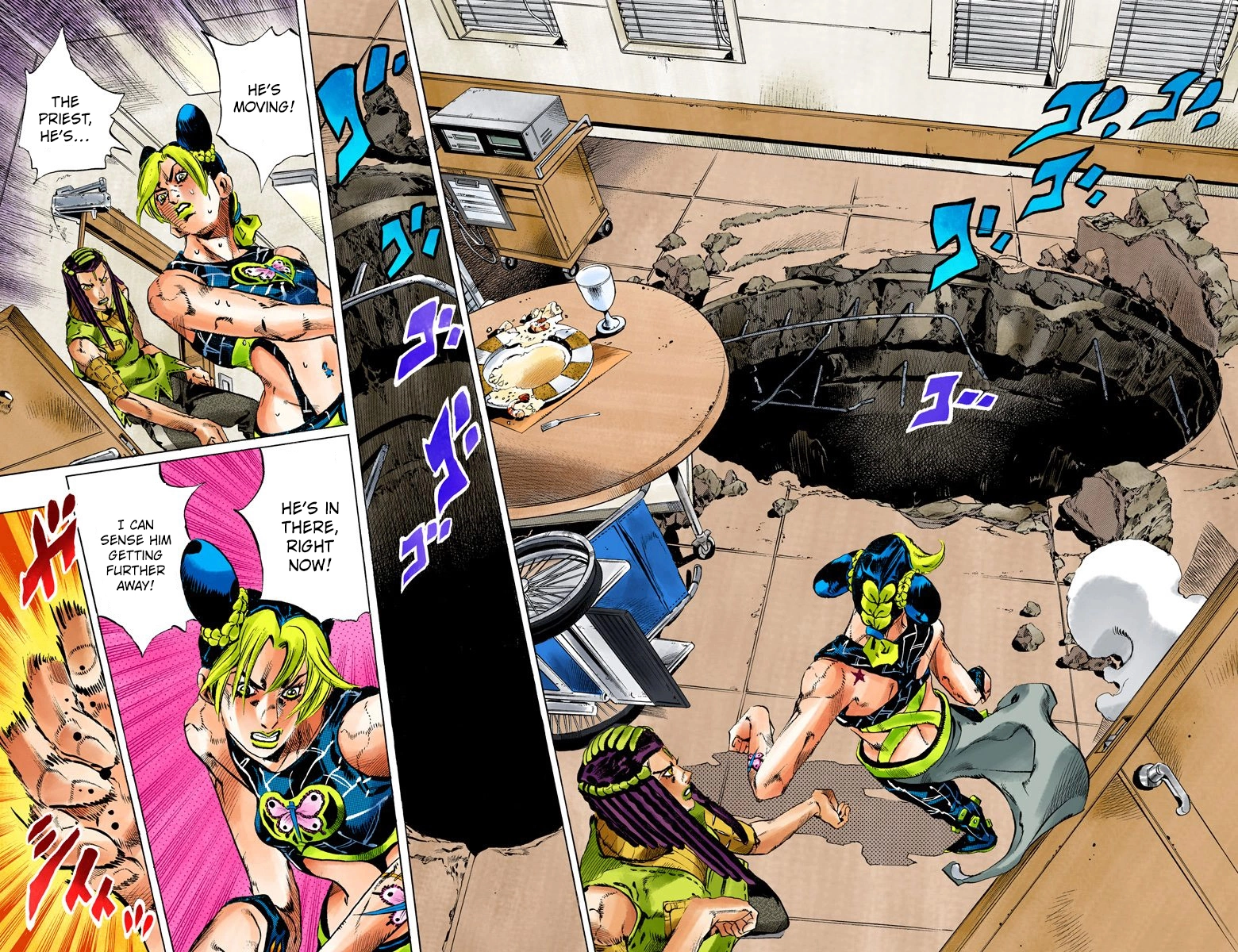 Read Stone Ocean Manga Online