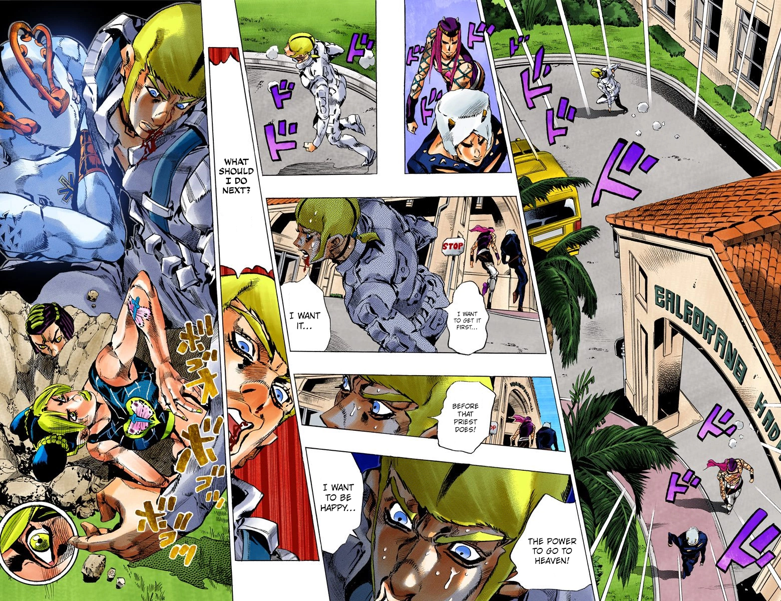 Read Stone Ocean Manga Online
