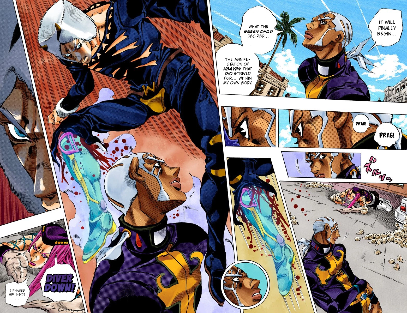 Read Stone Ocean Manga Online