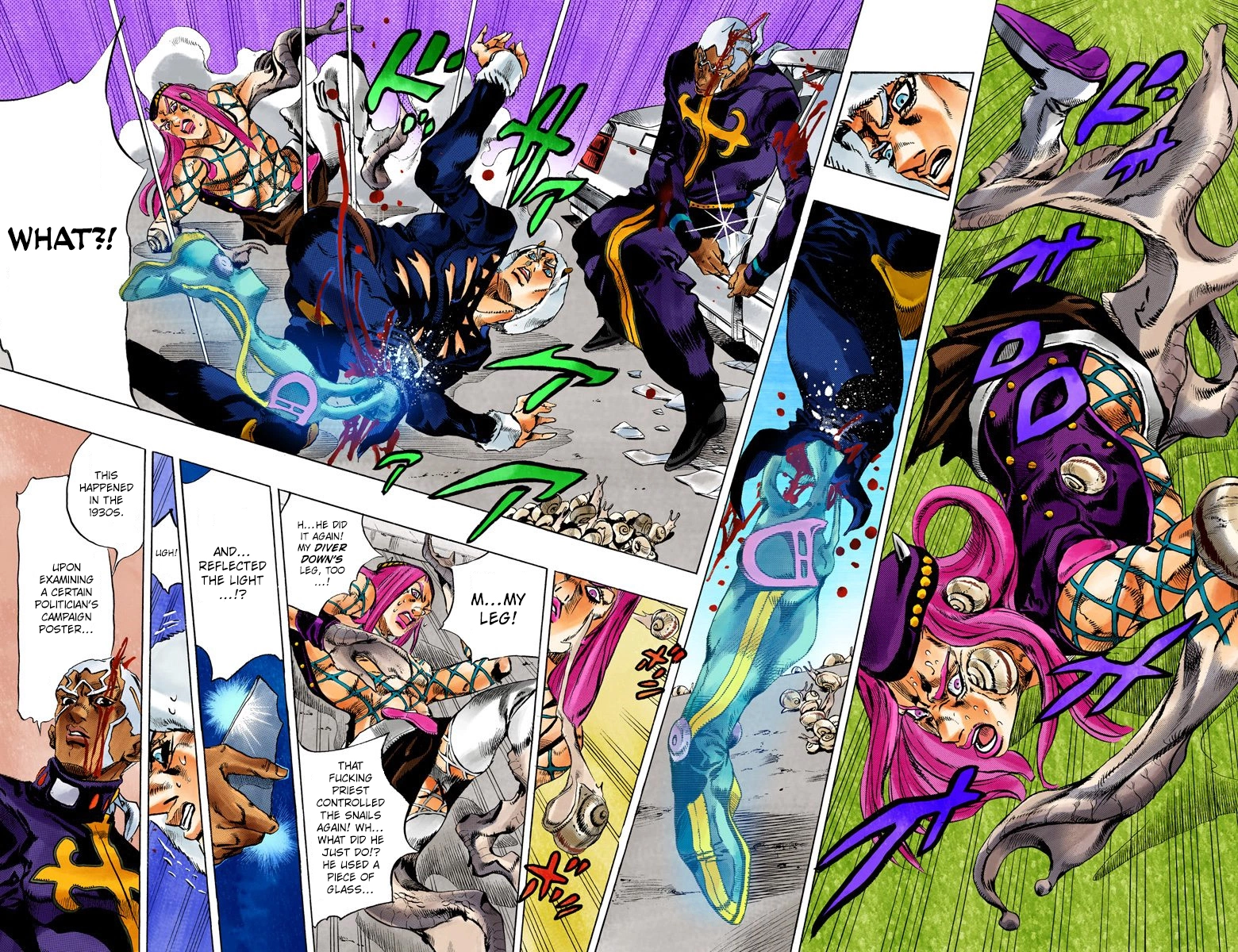 Read Stone Ocean Manga Online