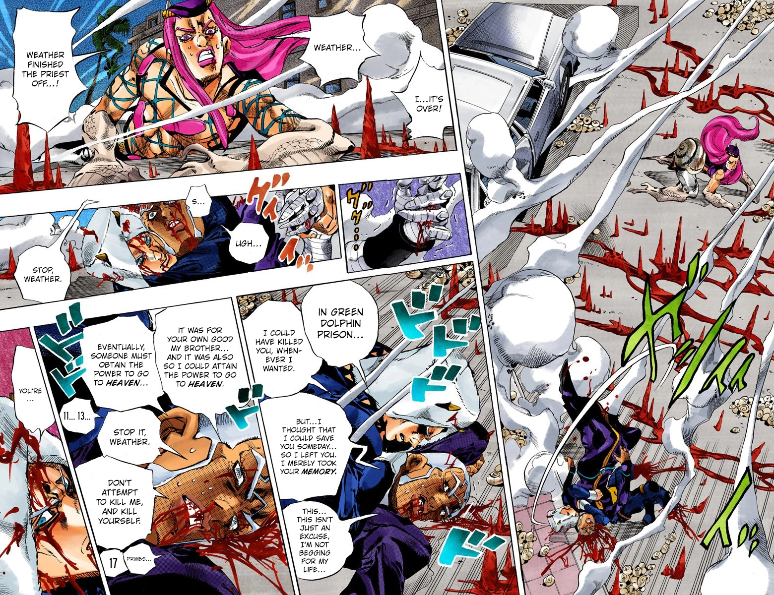 Read Stone Ocean Manga Online