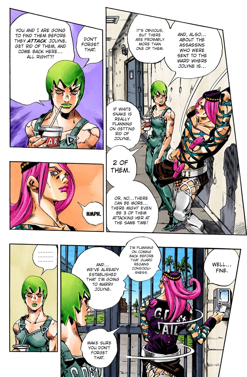 Read Stone Ocean Manga Online