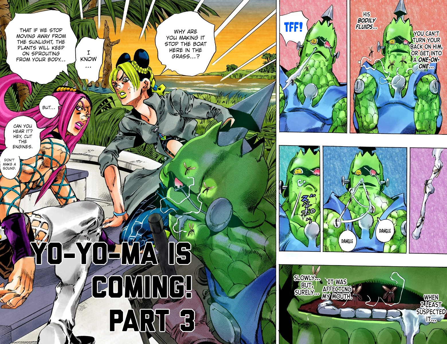 Read Stone Ocean Manga Online