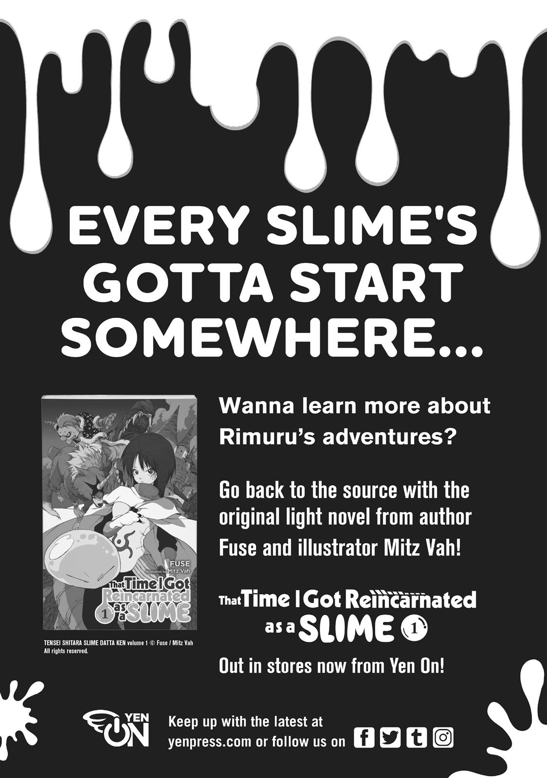 Read That Time I Got Reincarnated as a Slime Manga Online
