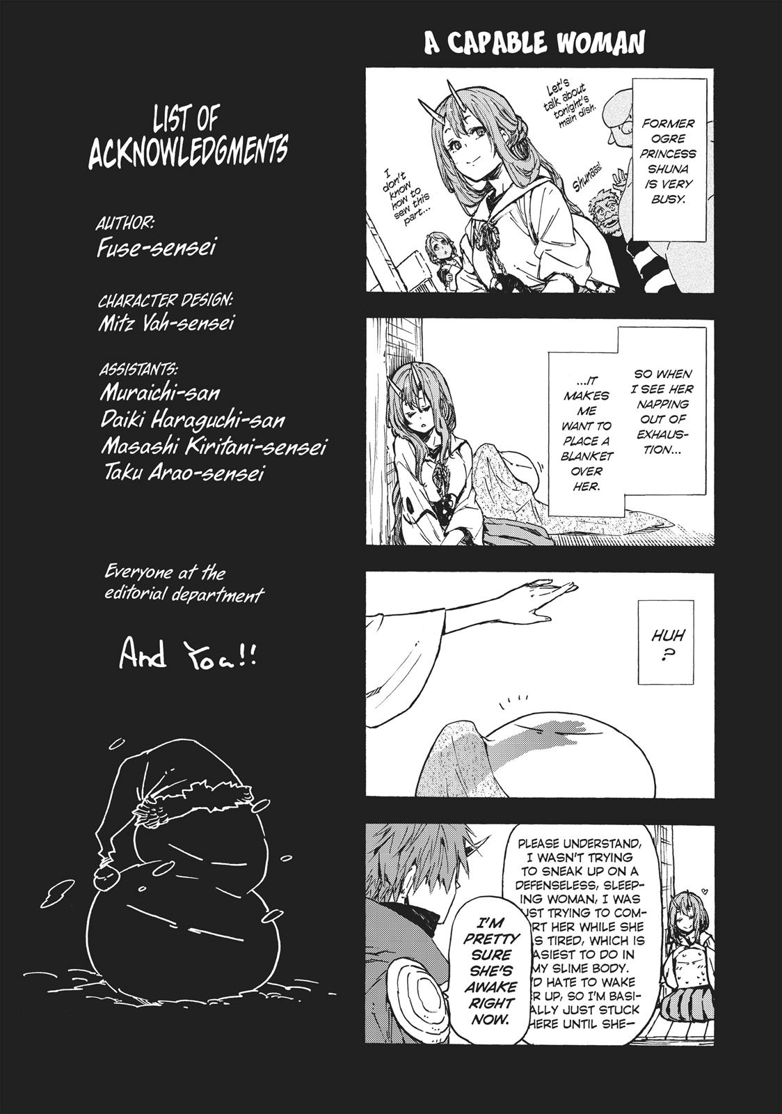 Read That Time I Got Reincarnated as a Slime Manga Online