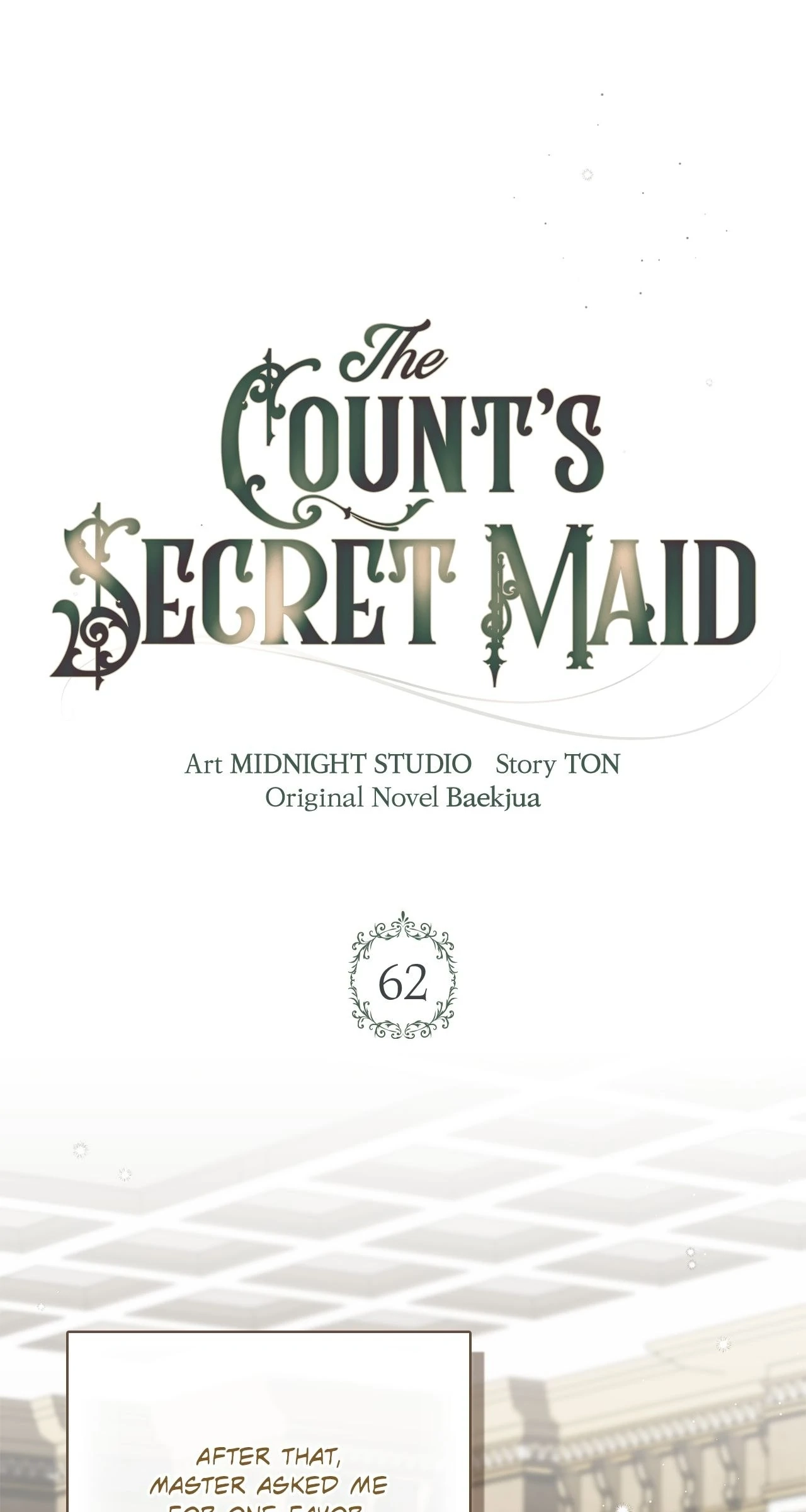 Read The Count's Secret Maid Manga Online