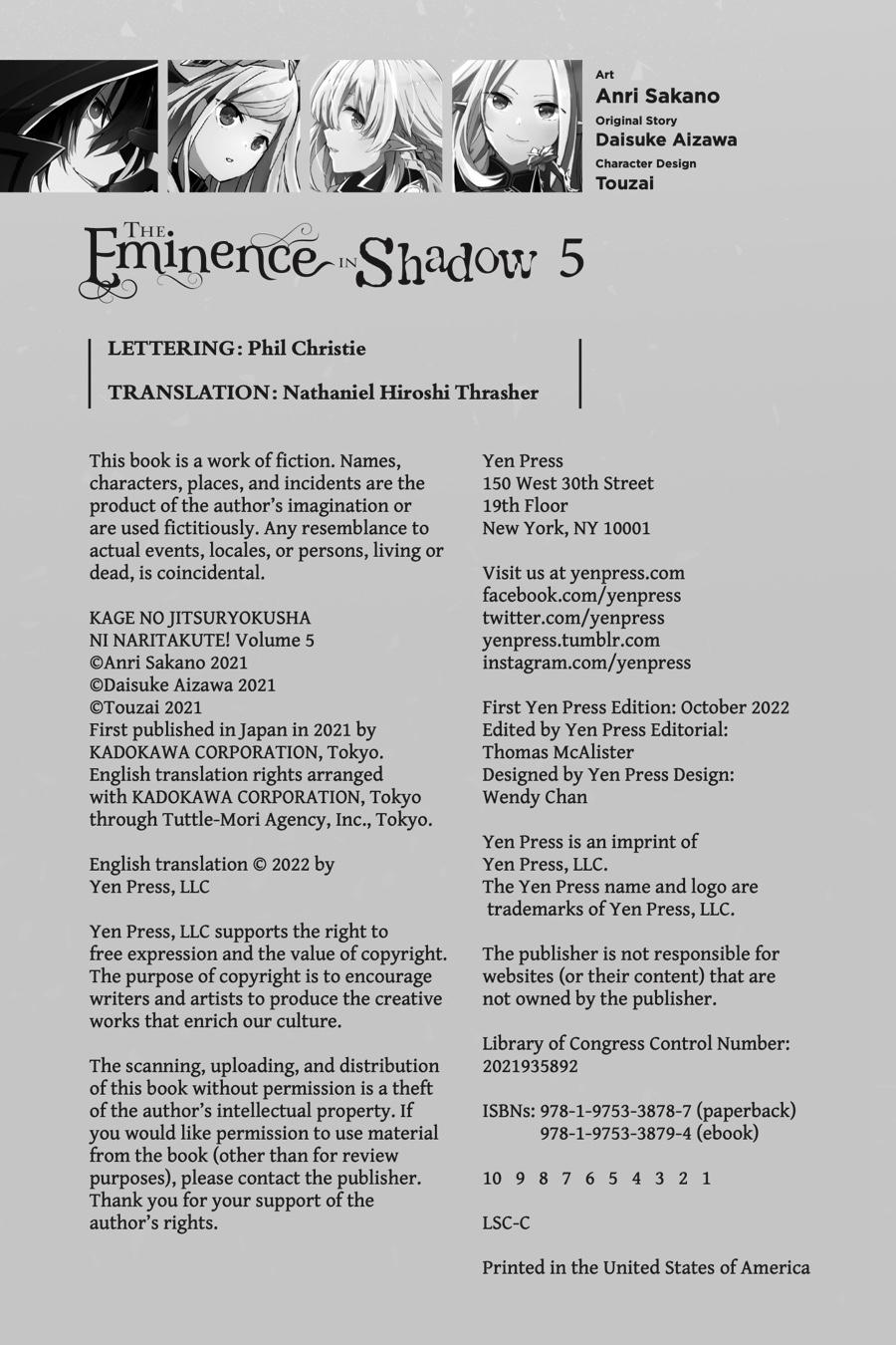 Read The Eminence in Shadow Manga Online