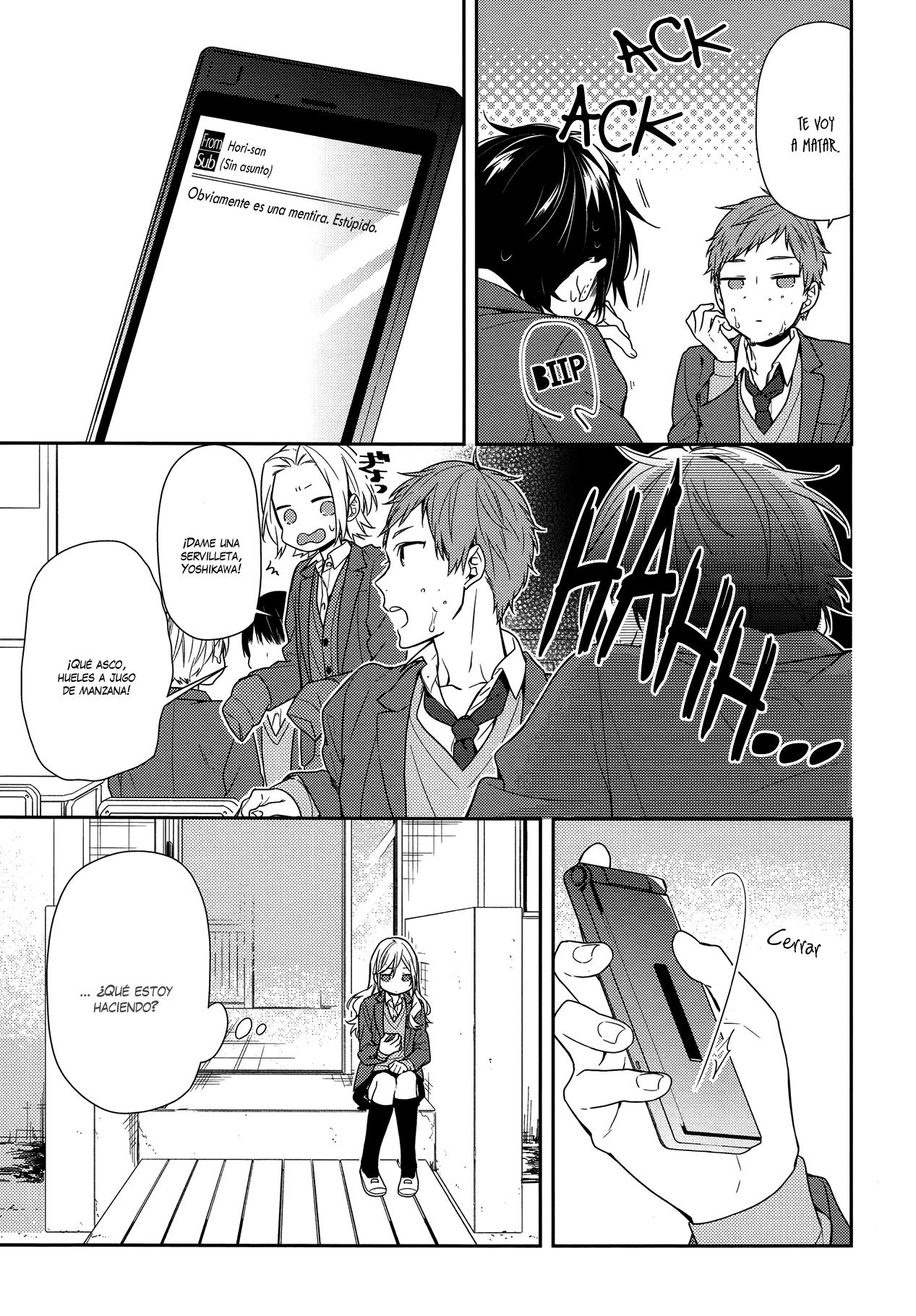 Read Horimiya ES Manga Online