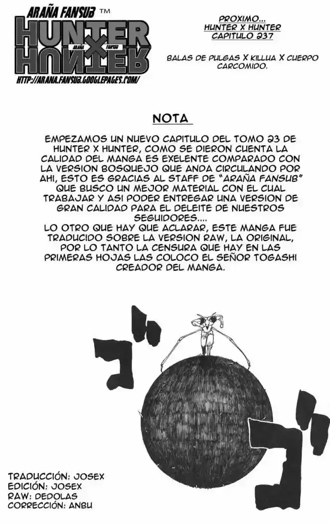 Read Hunter x Hunter ES Manga Online