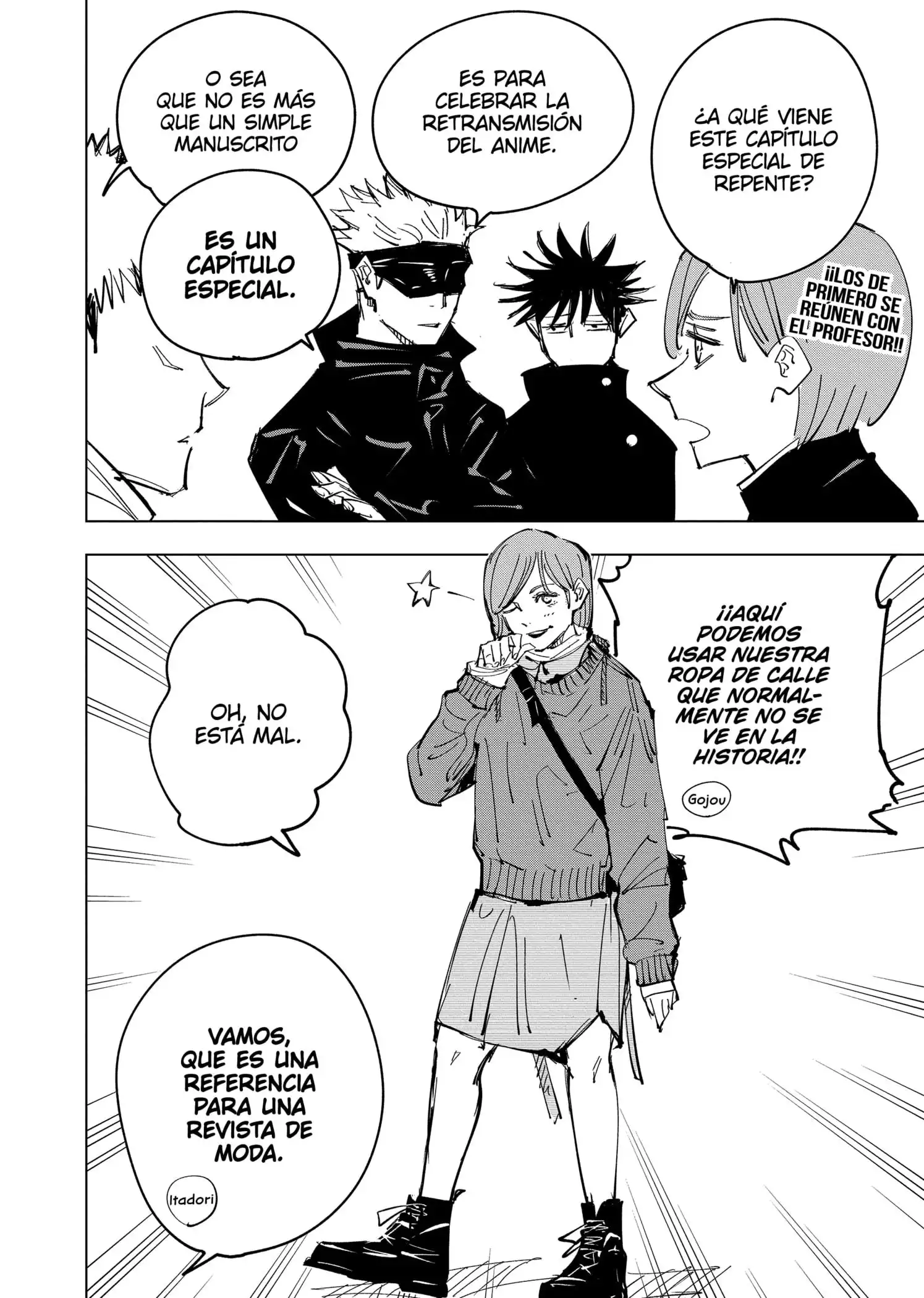 Read Jujutsu Kaisen ES Manga Online