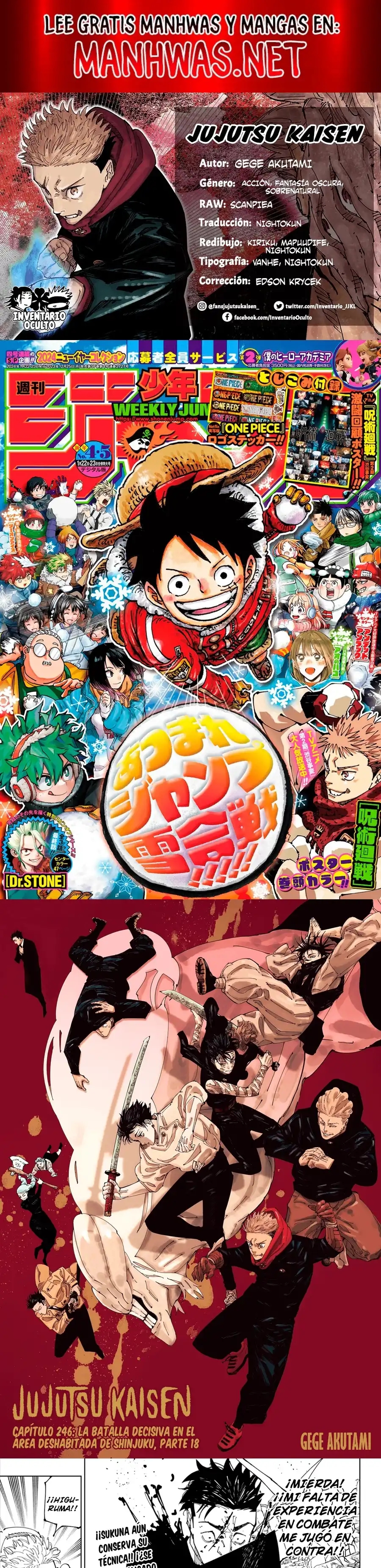 Read Jujutsu Kaisen ES Manga Online