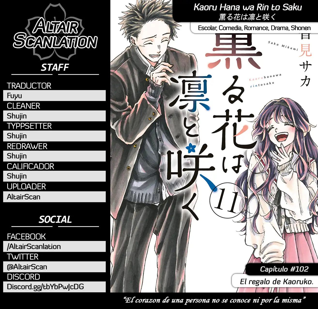 Read Kaoru Hana Wa Rin To Saku ES Manga Online