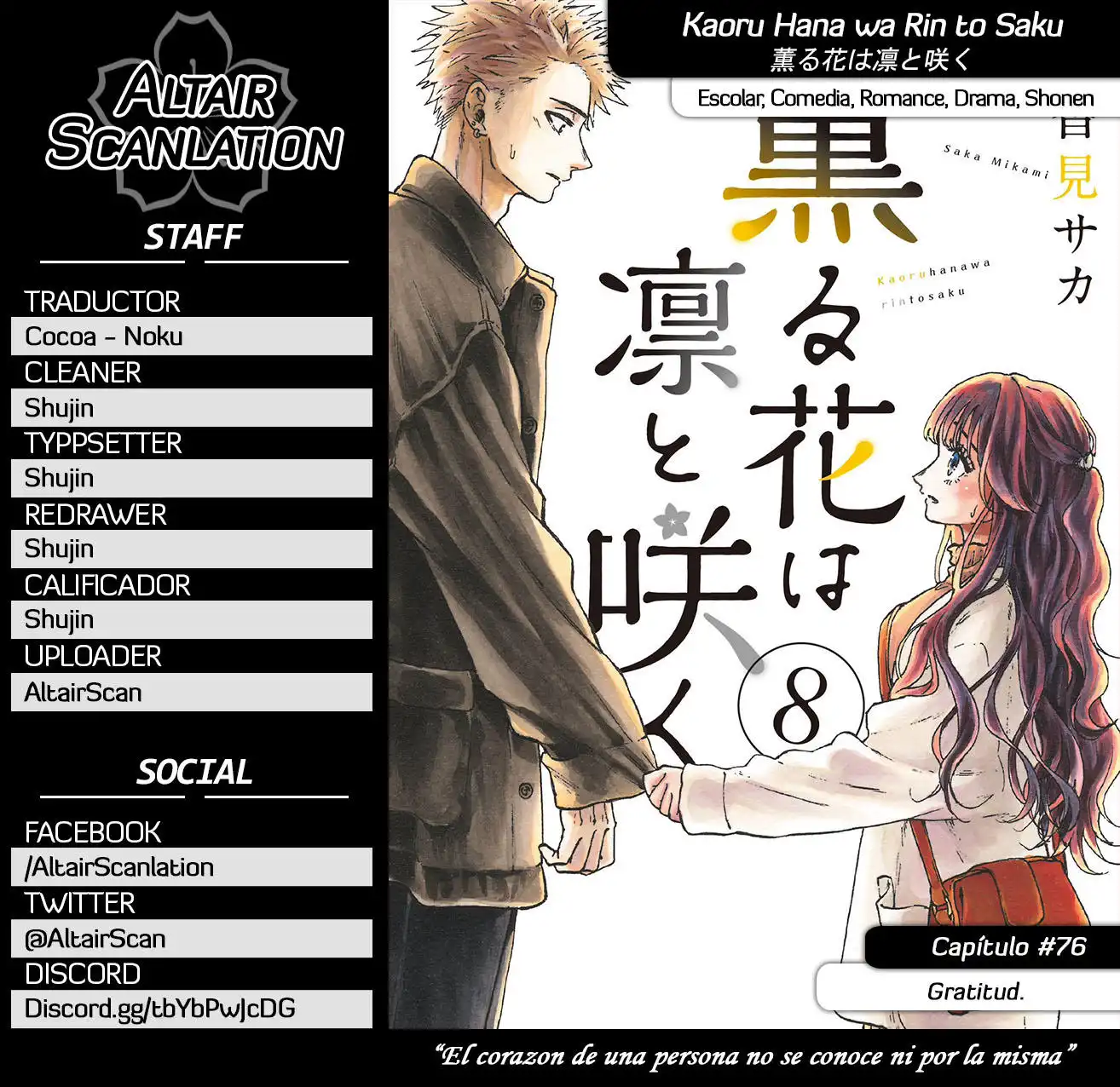 Read Kaoru Hana Wa Rin To Saku ES Manga Online