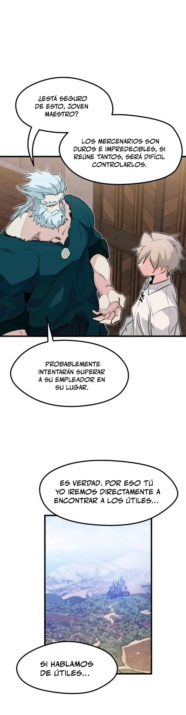 Read Las Conspiraciones Del Mercenario Regresado ES Manga Online