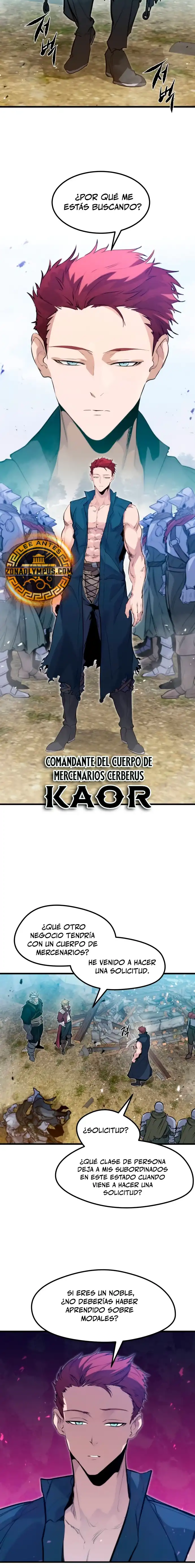 Read Las Conspiraciones Del Mercenario Regresado ES Manga Online