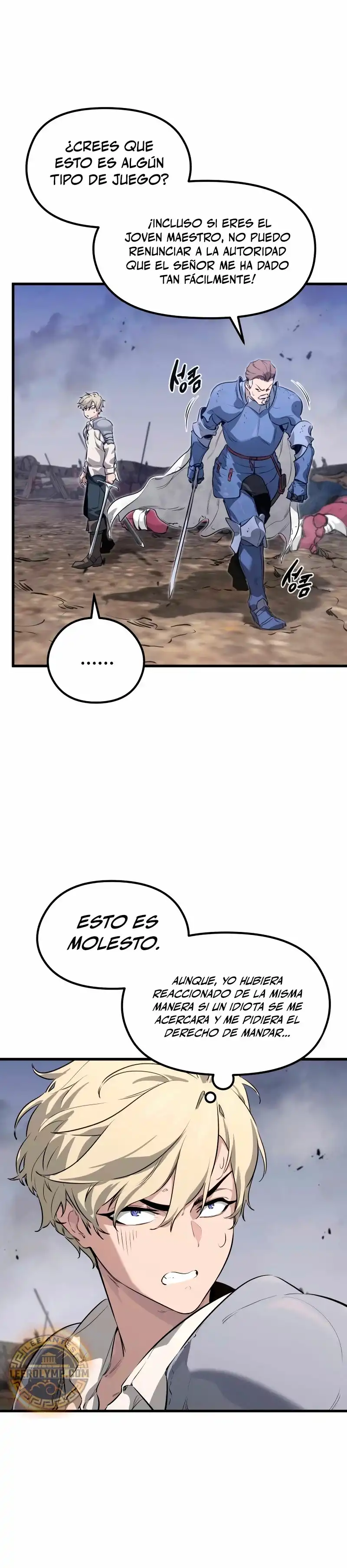 Read Las Conspiraciones Del Mercenario Regresado ES Manga Online