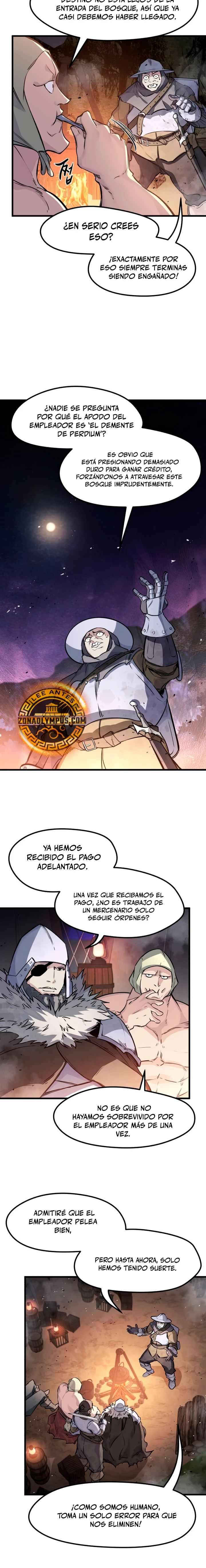 Read Las Conspiraciones Del Mercenario Regresado ES Manga Online