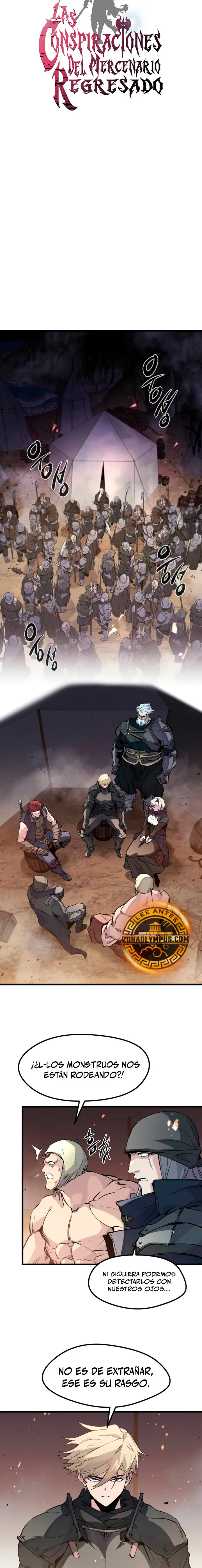 Read Las Conspiraciones Del Mercenario Regresado ES Manga Online