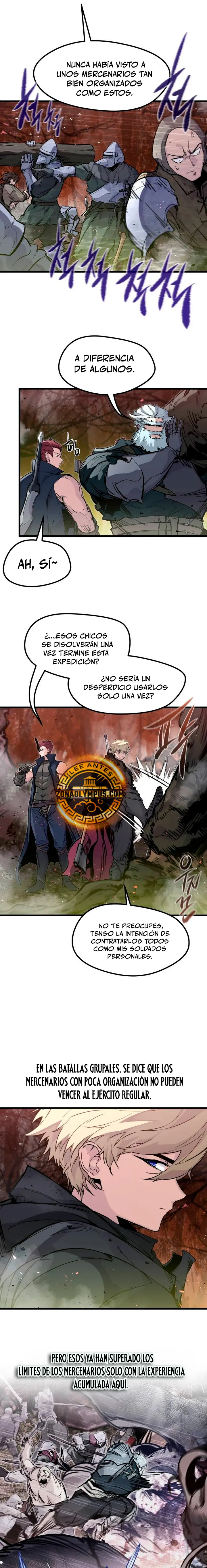 Read Las Conspiraciones Del Mercenario Regresado ES Manga Online