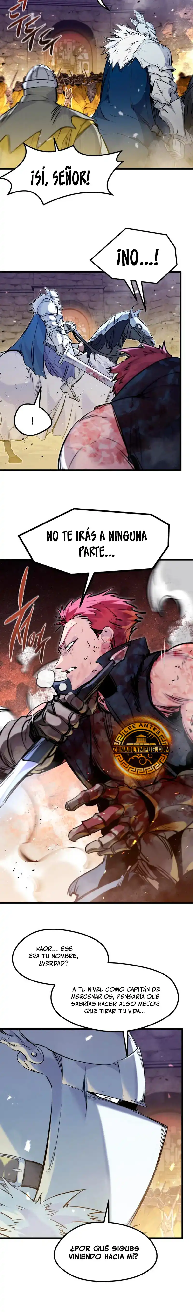 Read Las Conspiraciones Del Mercenario Regresado ES Manga Online