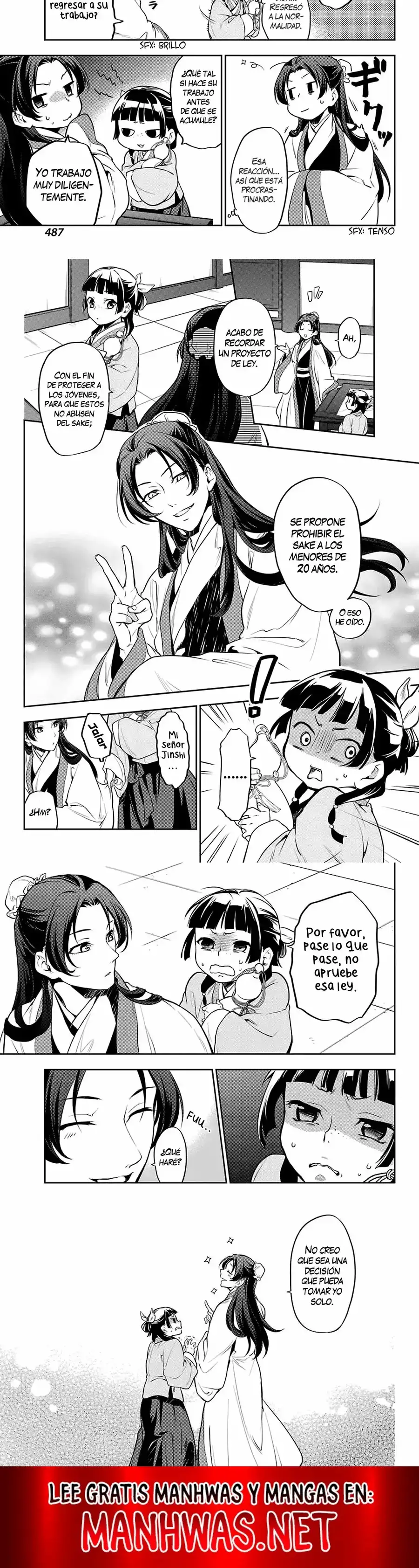 Read Los Diarios de la Boticaria ES Manga Online