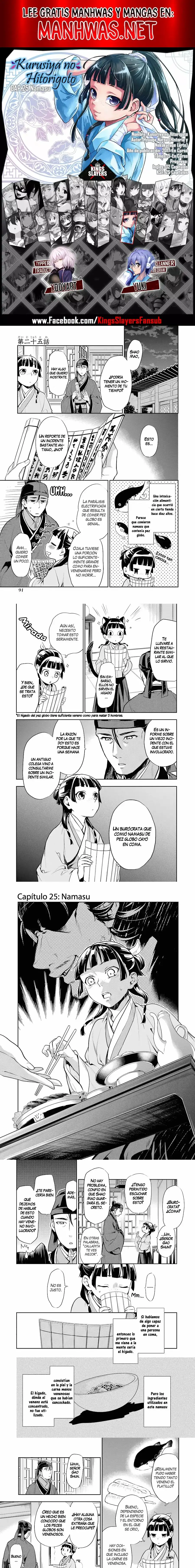 Read Los Diarios de la Boticaria ES Manga Online