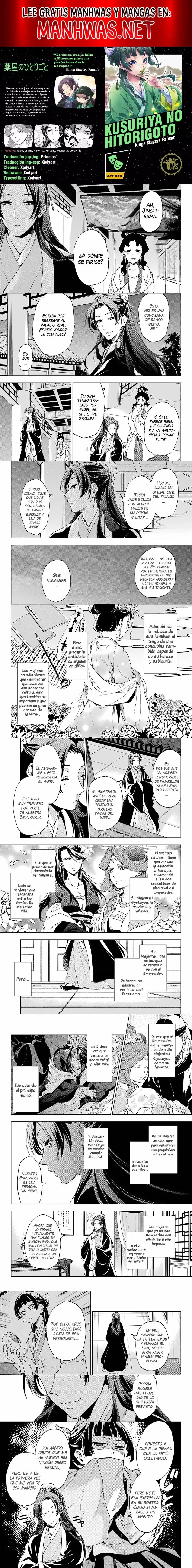Read Los Diarios de la Boticaria ES Manga Online