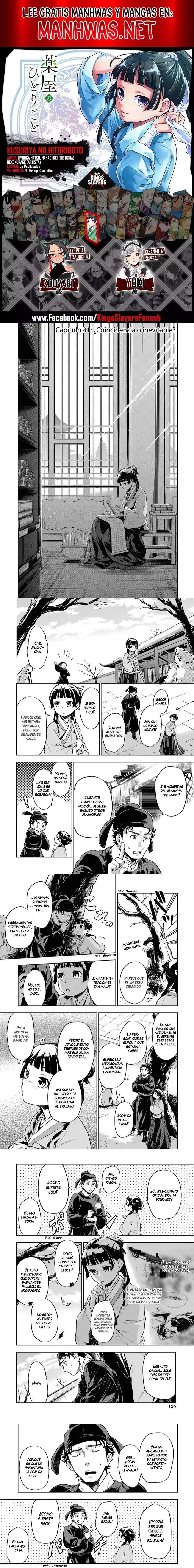 Read Los Diarios de la Boticaria ES Manga Online