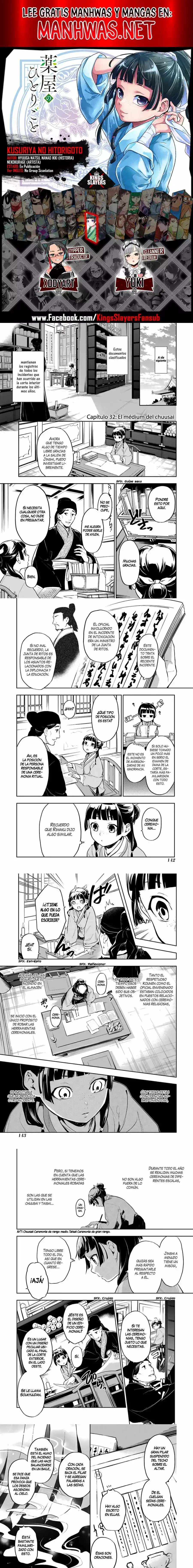 Read Los Diarios de la Boticaria ES Manga Online