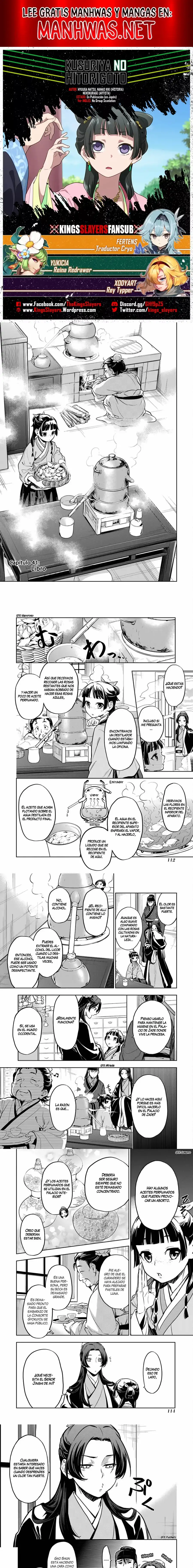 Read Los Diarios de la Boticaria ES Manga Online