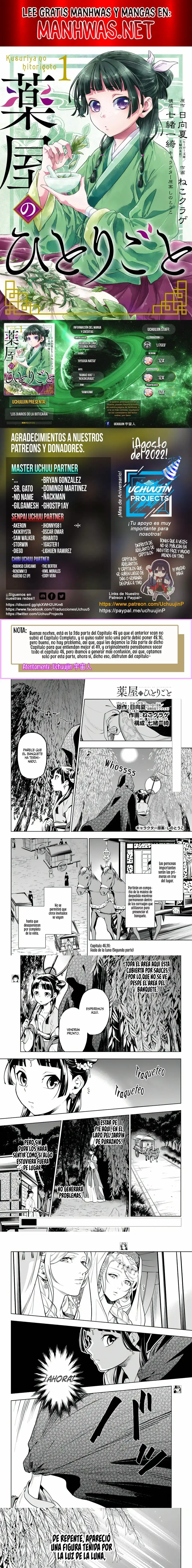 Read Los Diarios de la Boticaria ES Manga Online