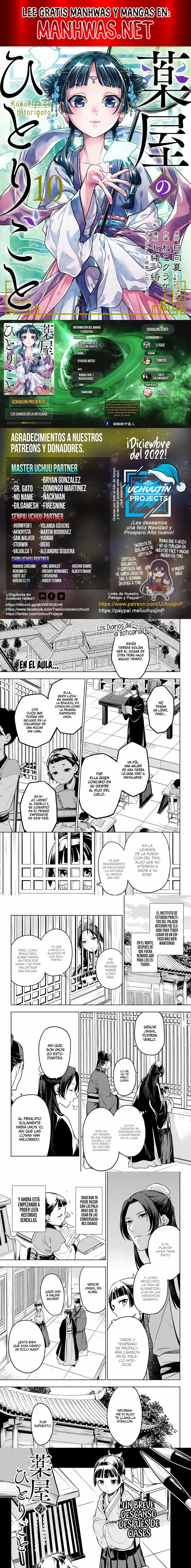 Read Los Diarios de la Boticaria ES Manga Online