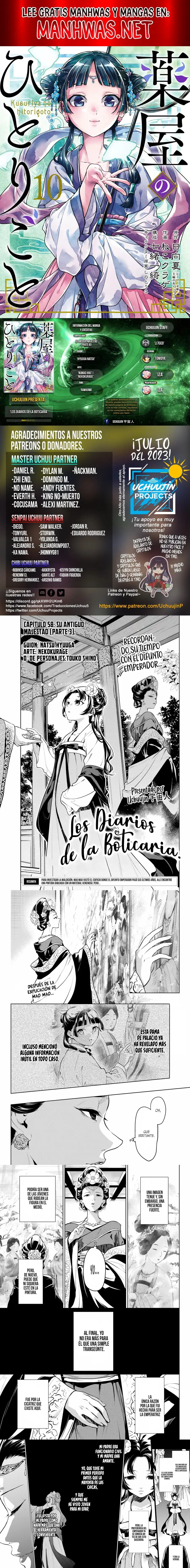 Read Los Diarios de la Boticaria ES Manga Online
