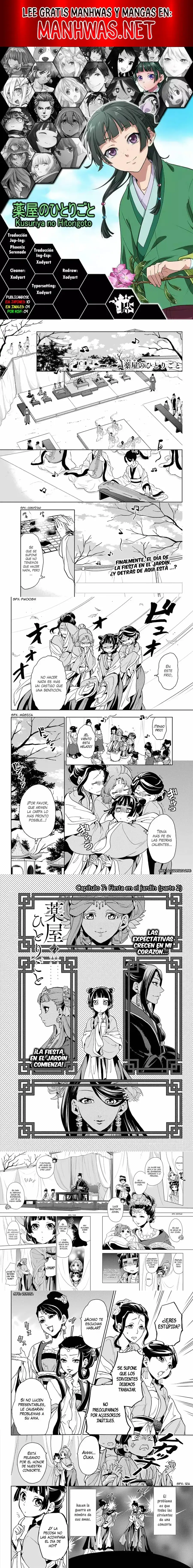 Read Los Diarios de la Boticaria ES Manga Online