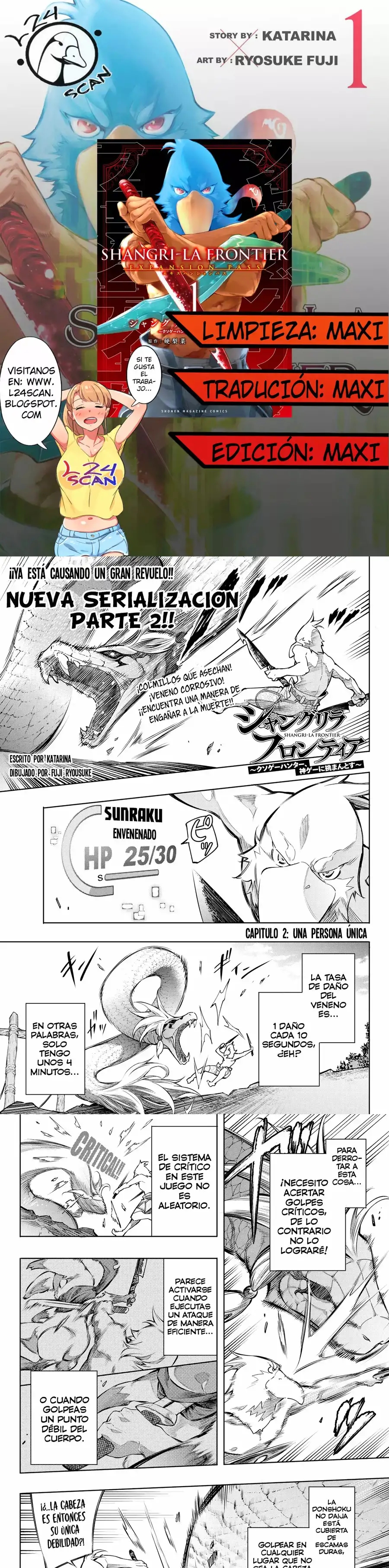 Read Shangri La Frontier ES Manga Online