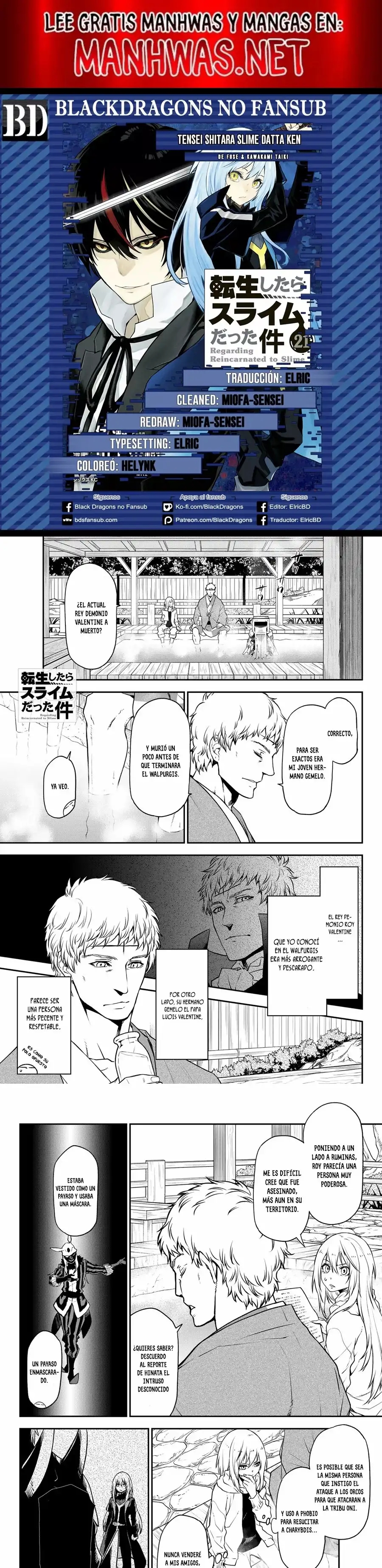 Read Tensei Shitara Slime Datta Ken ES Manga Online