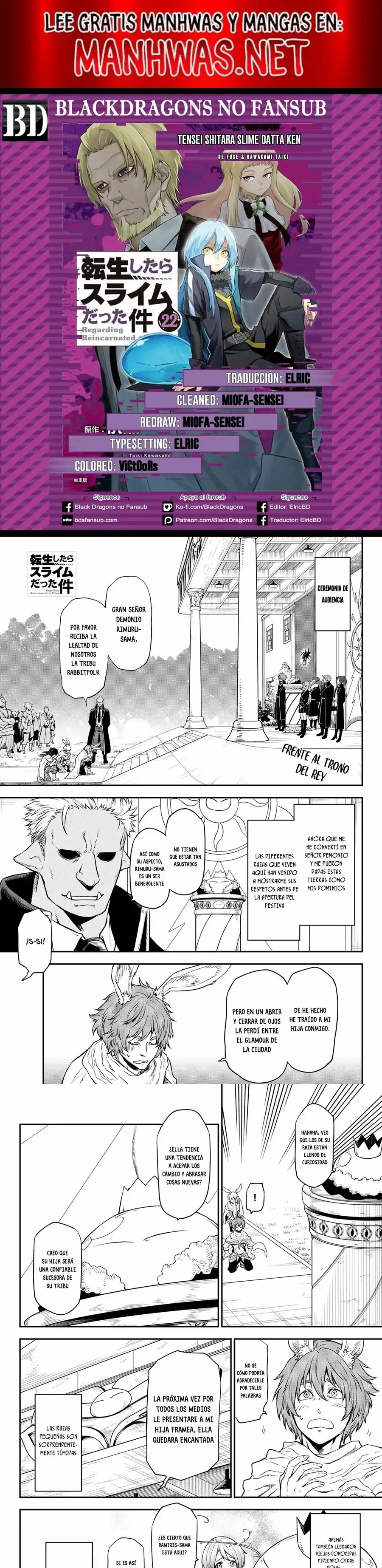 Read Tensei Shitara Slime Datta Ken ES Manga Online