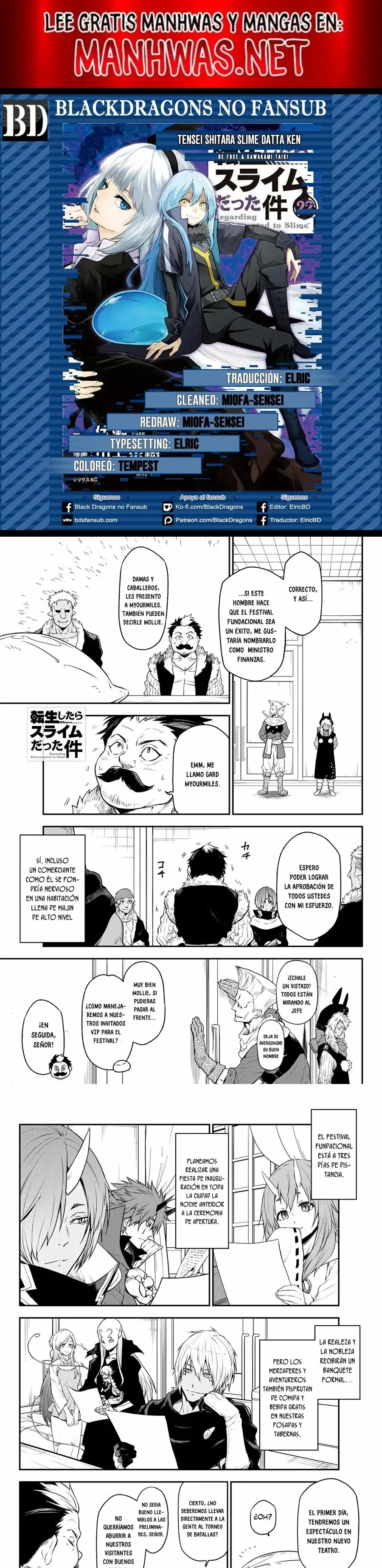 Read Tensei Shitara Slime Datta Ken ES Manga Online