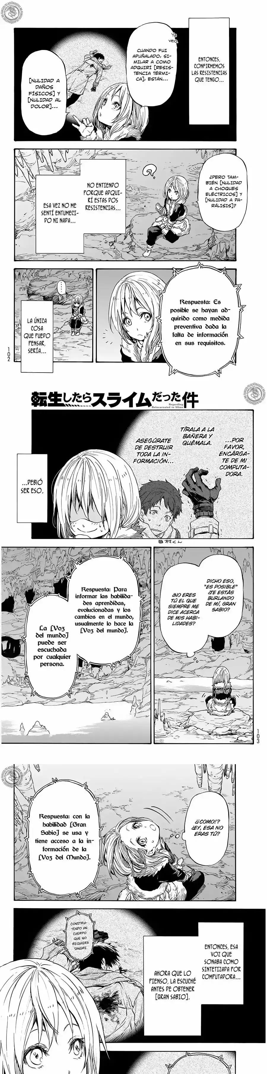 Read Tensei Shitara Slime Datta Ken ES Manga Online