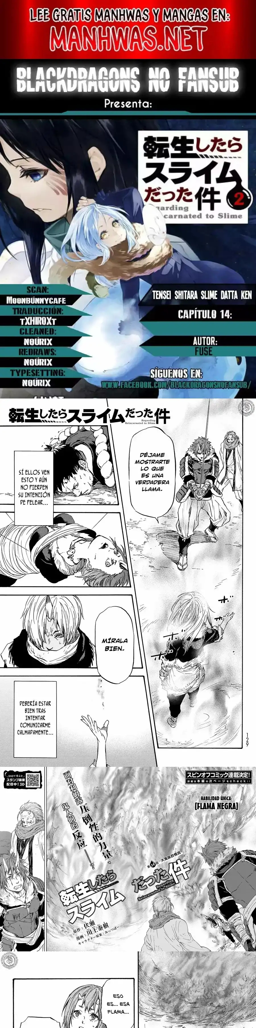 Read Tensei Shitara Slime Datta Ken ES Manga Online