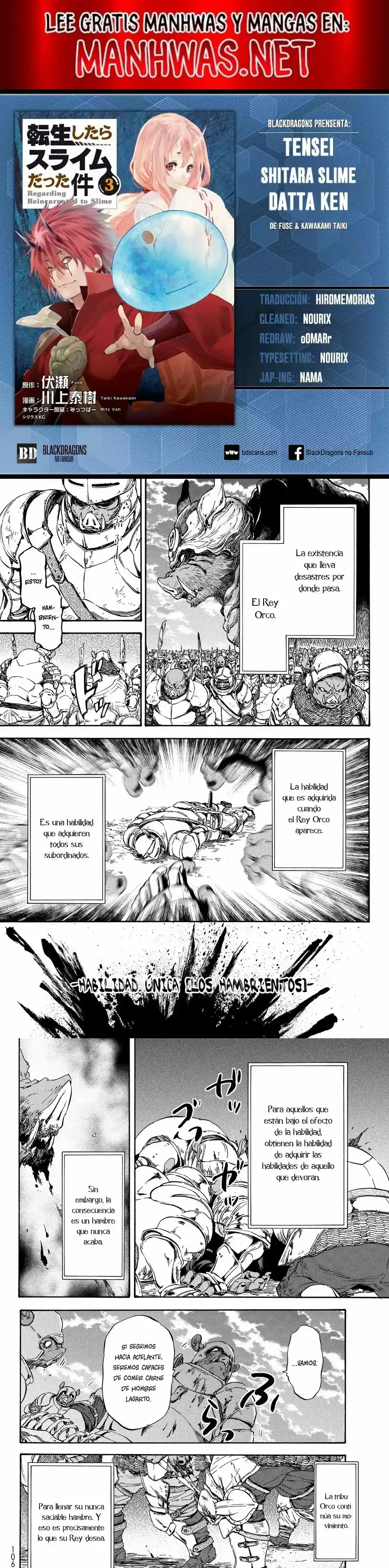 Read Tensei Shitara Slime Datta Ken ES Manga Online