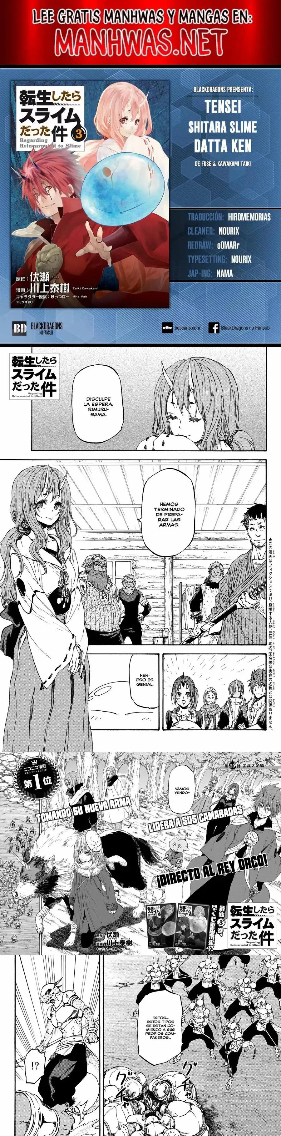 Read Tensei Shitara Slime Datta Ken ES Manga Online